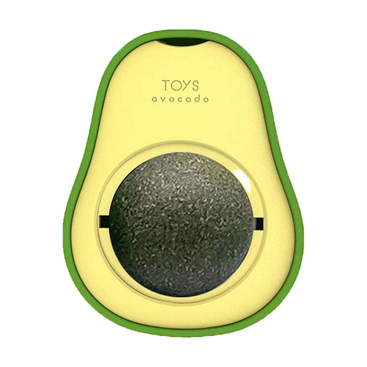Juguete Aguacate con Bola de Catnip para Gatos
