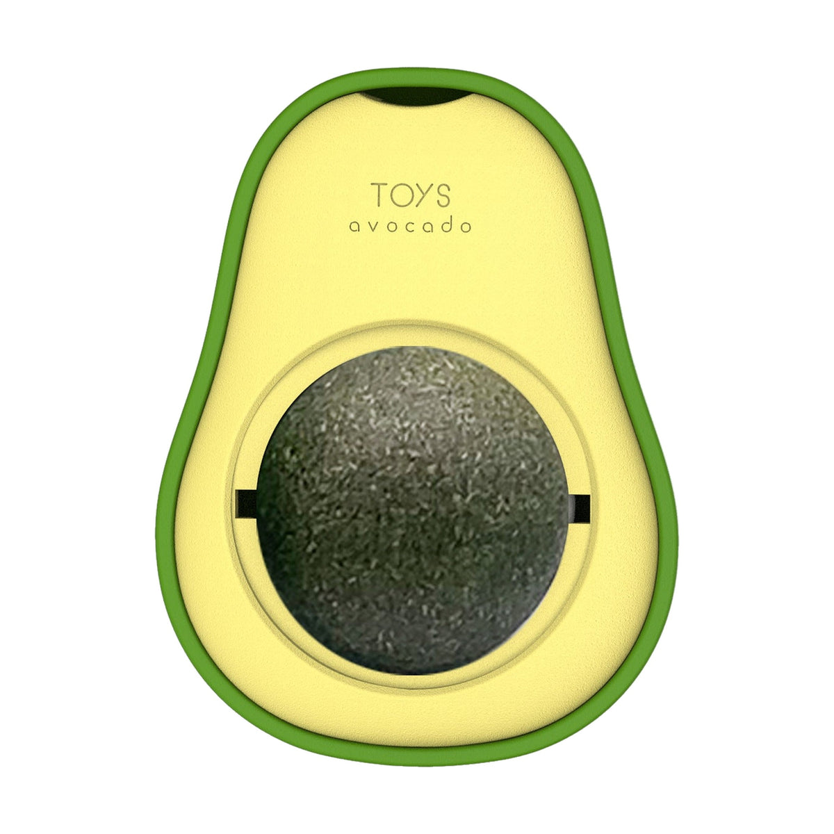 Juguete Aguacate con Bola de Catnip para Gatos