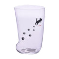 Vaso de Vidrio Patita de Gato 300 ml